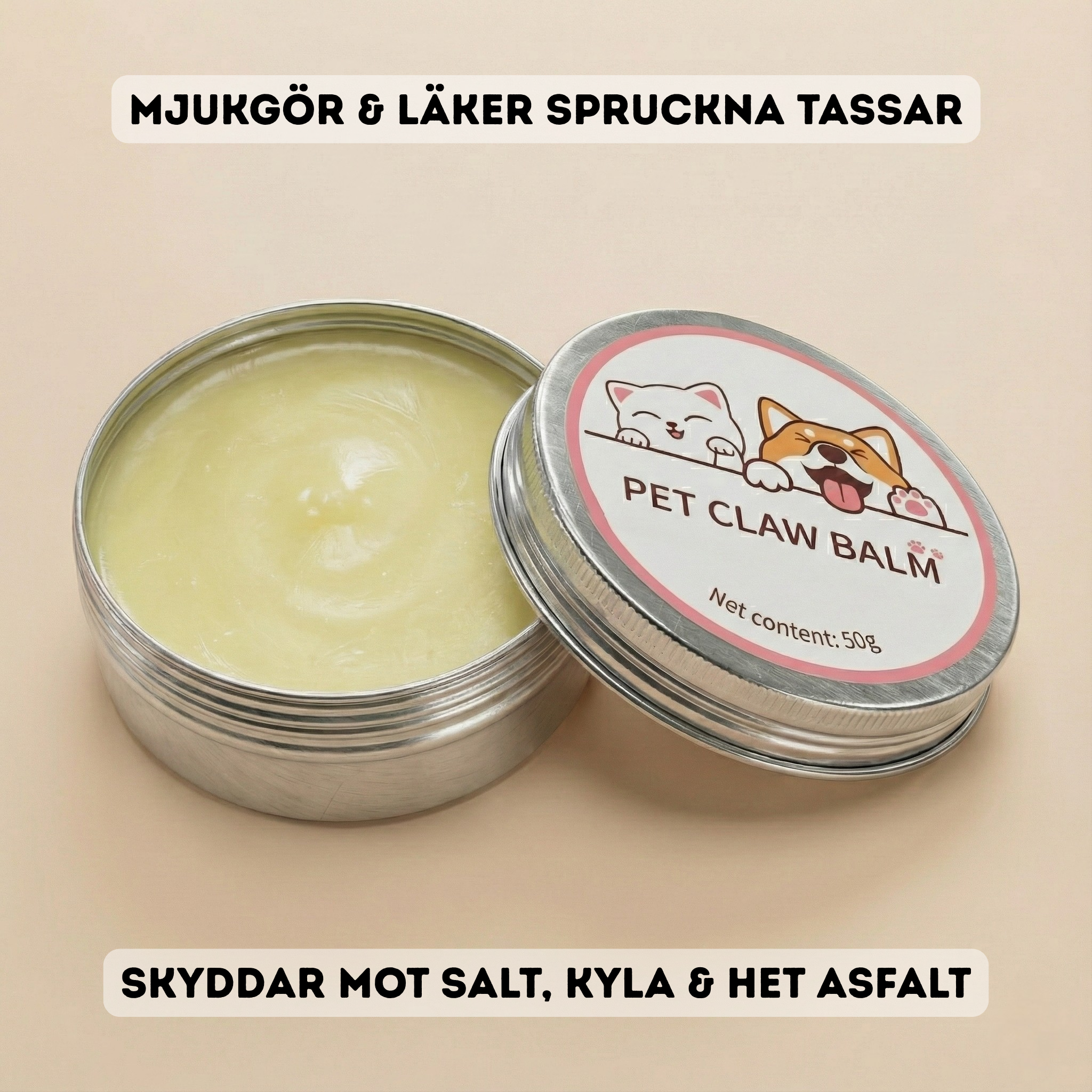 Tassalva för hund & katt