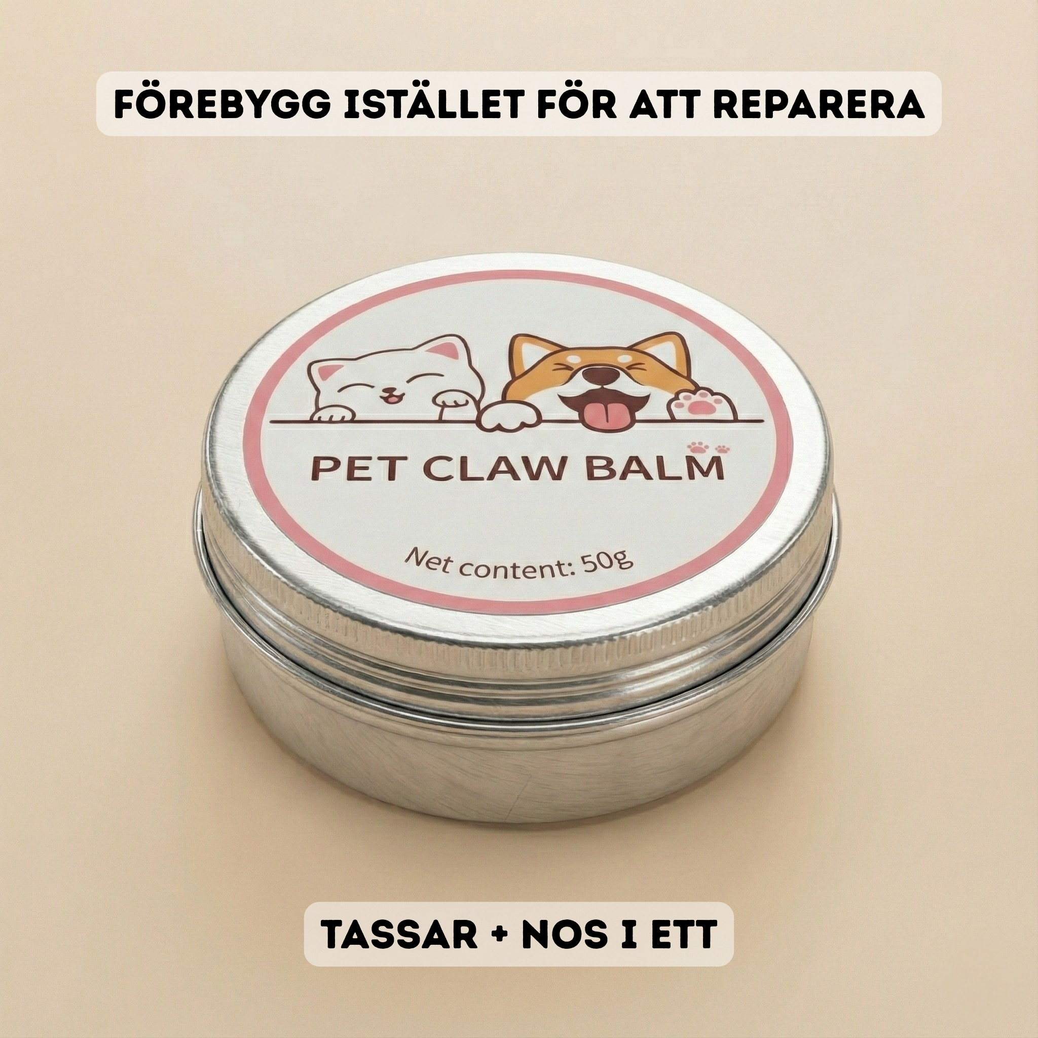 Tassalva för hund & katt